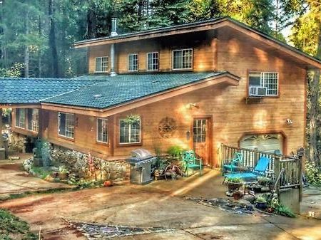 A Lovely Cabin House At Way Woods Retreat With Outdoor Hot Tub! - By Sacred Hub Mgmt Foresthill Eksteriør bilde