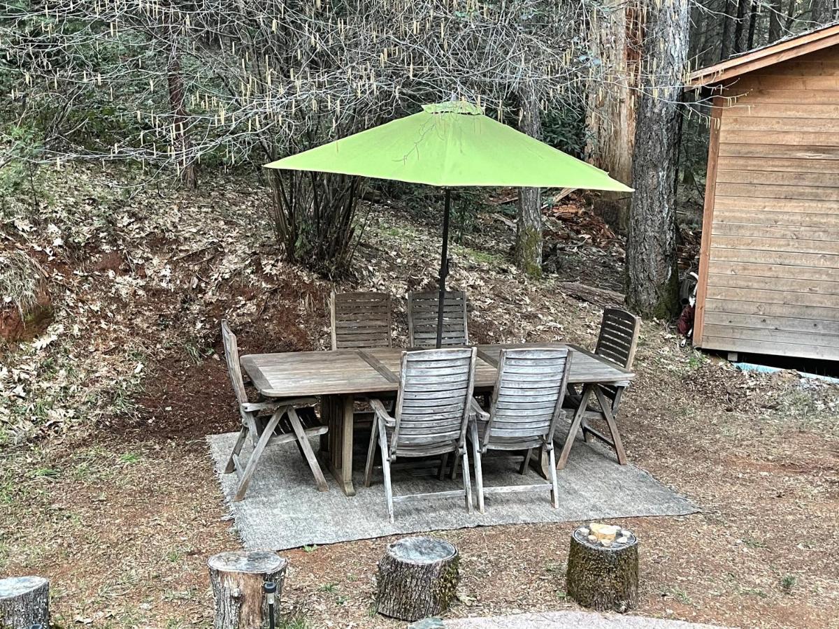 A Lovely Cabin House At Way Woods Retreat With Outdoor Hot Tub! - By Sacred Hub Mgmt Foresthill Eksteriør bilde